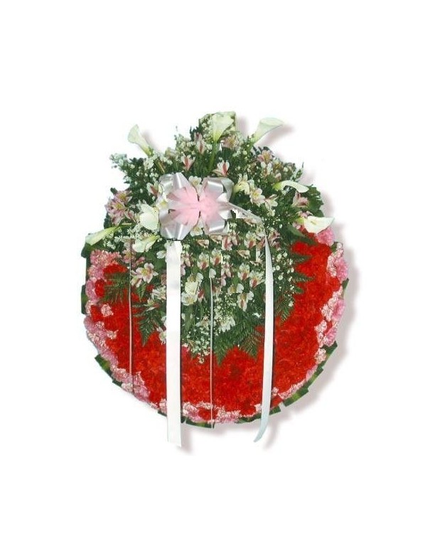 carnations round crown