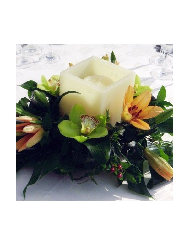 Orchid Centerpiece with