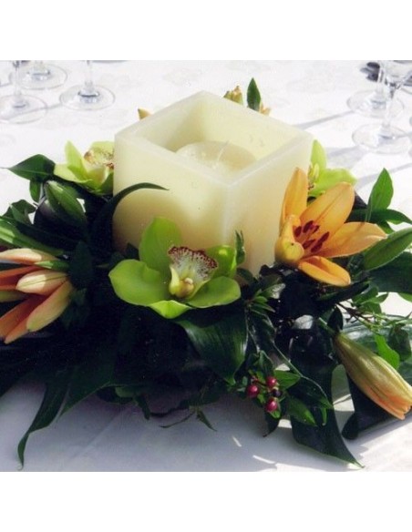 Orchid Centerpiece with