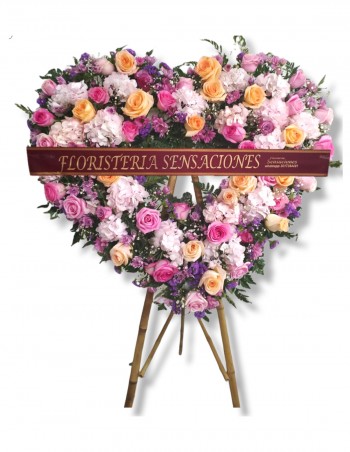 Corazón en colores surtidos